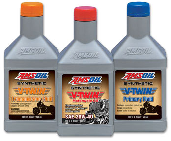 Amsoil V-Twin Oils and Fluids
